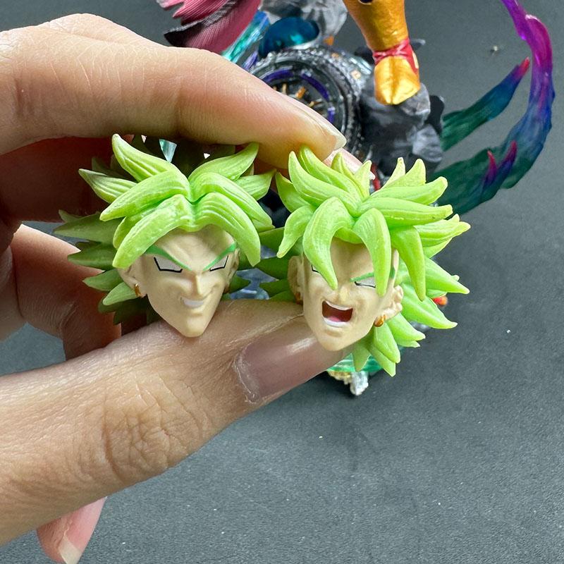 Anime Drogan Boll broly Vs Gocool Figure 28cm Pvc Action Figures Broly Statue Collection Model Toy Gifts