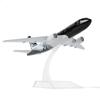QIYUMOKE 1400 Scale New Zealand Boeing 777 Airplane Model, 15.5cm, Diecast Alloy, Fully Assembled, Includes Plastic Stand, Perfect for Desktop