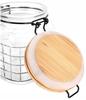 Jar with Bamboo Lid - Universal Storage Container