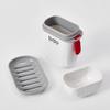 Plastic Soap Dish Travel Box Holder Container With Lid Durable Soap Case Strong Sealing Organizer Bathroom Home Outdoor Hiking