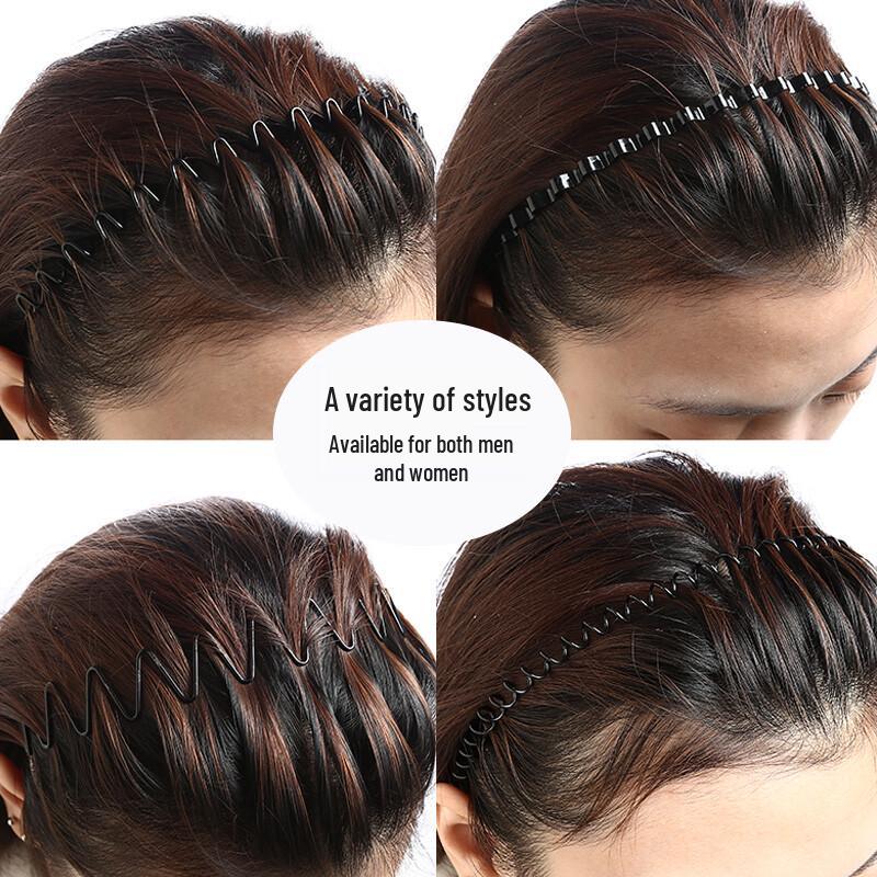 Herren Haarband 6-teiliges Set