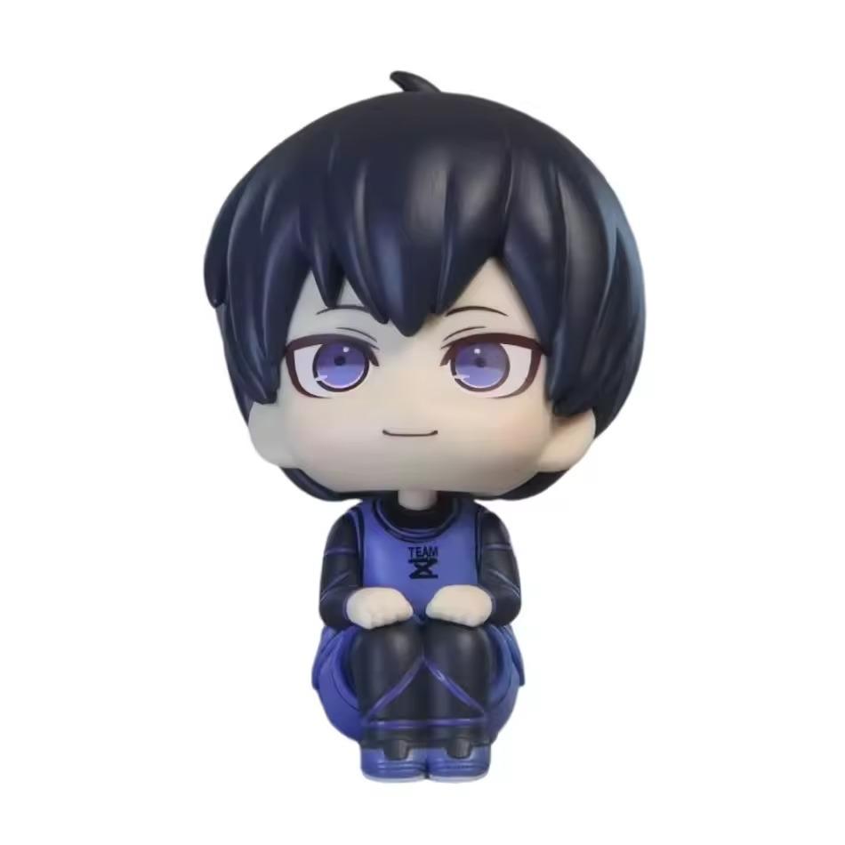 Q-Version Blue Lock Anime-Figur Blickt nach oben Isagi Yoichi/Nagi Seishiro Actionfigur Bachira Meguru Figur Sammlungen Modellpuppe
