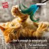 GiGwi Durable Feather Cat Teaser Wand