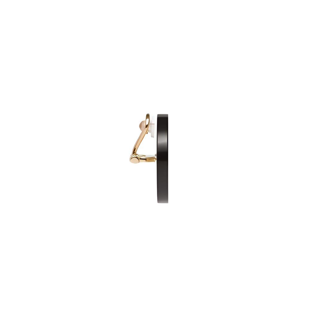 MIU MIU Resin Earrings Women's Black 5IO0632F8OF0967