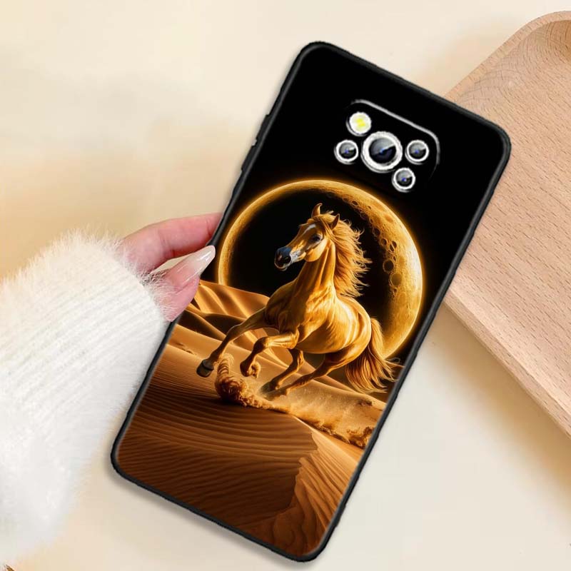 

Мультяшные Аниме Животные Чехол для Телефона Для Xiaomi Mi Poco F3 F4 F5 F6 X3 X4 X5 X6 X7 M3 M4 M5 M6 M7 GT Pro 5G Черный Poco X5