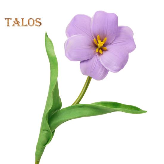 Simulated Tulips Bouquet Realistic Fake Flowers Home Decor Artificial Tulip Arrangement with Bendable Stems