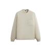 Kith Long-Sleeve Quinn Tee Sediment Unisex Tops Cream KHM031552-262