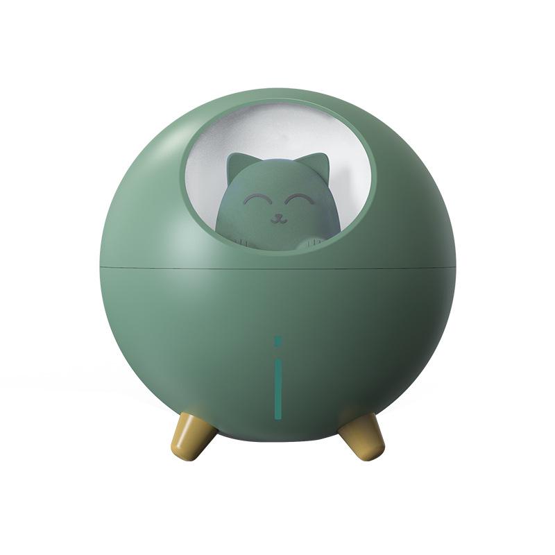 

Увлажнитель воздуха Lovely Pet Planet Cat Ultrasonic Cool Mist Aroma Air Oil Diffuser Romantic Color LED Lamp USB Humidificador USB charging style
