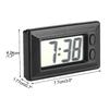Self-Adhesive Car Digital Clock Dashboard Countertop Stick-on Calendar Watch RV Truck Automobile Decoration Accessories