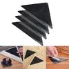 [ZYAS]4/8 Pieces Triangle Carpet Fixing Stickers Non-slip Stickers Suitable For Tile Floor Carpet Mat Stickers