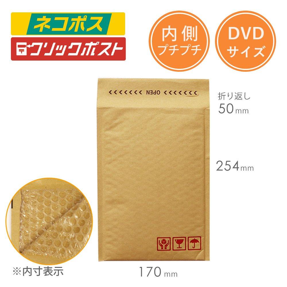 Cardboard One Cushion Envelope DVD Size (10 Pieces)