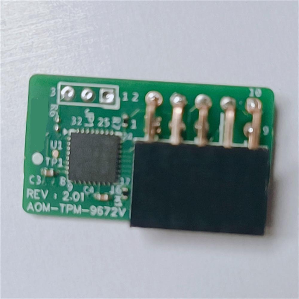 10 Pin TPM 2.0 Module Trusted Platform For SuperMicro AOM-TPM-9670V  2.0