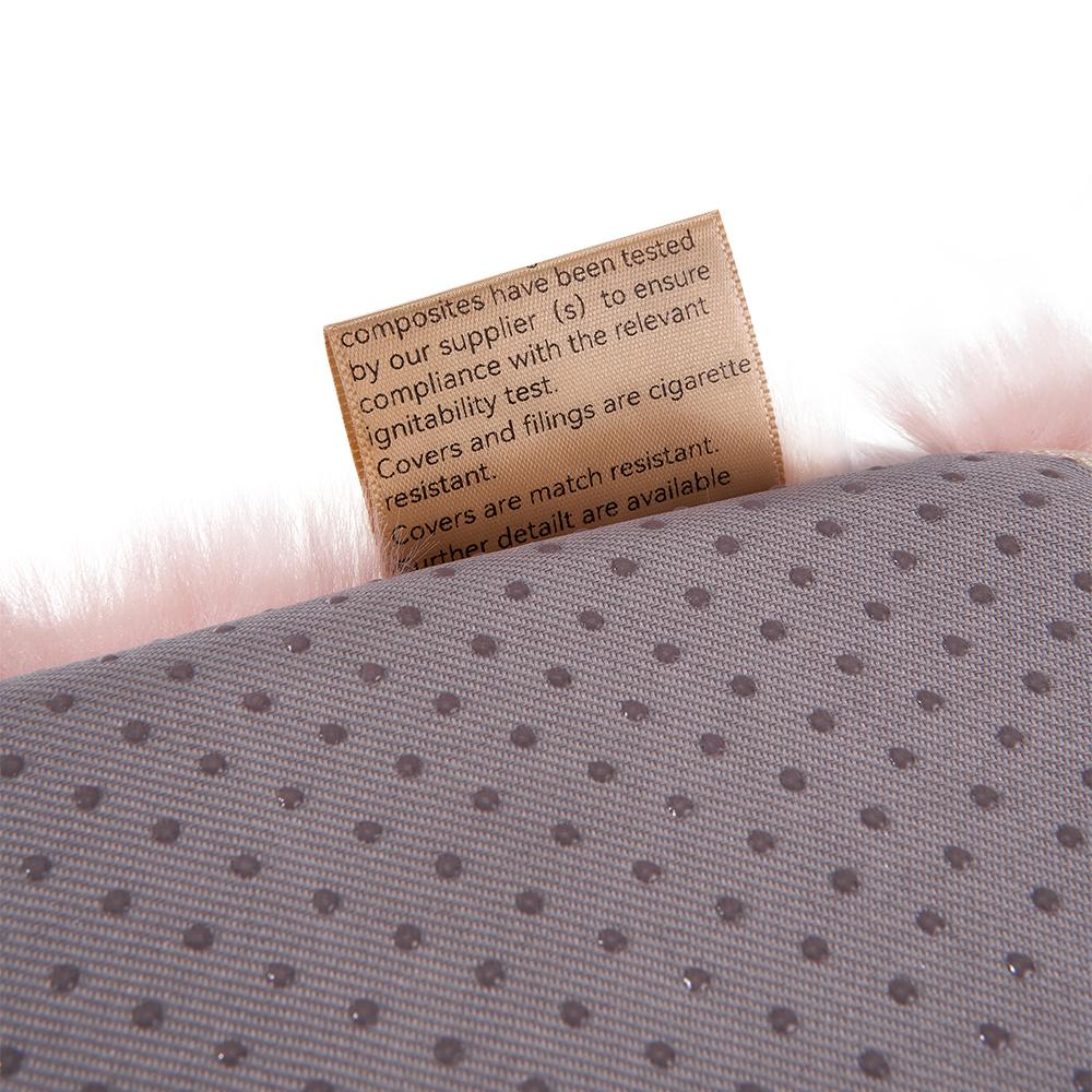 Fluffy Chair Seat Pad Anti slip Seat Cushion Plush Fa