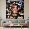 Tapestry Spirited Away Chihiro No Face Haku Anime Character Collage Poster Wall Art for Fan Cave