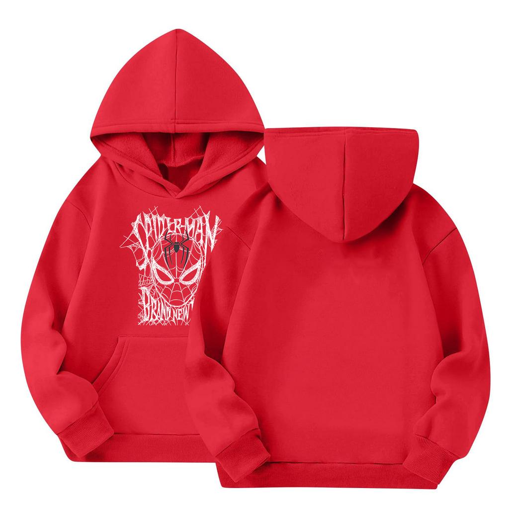 Kids Long Sleeve Pullover Sweatshirt, Loose Fit Letter Print Top for Boys and Girls