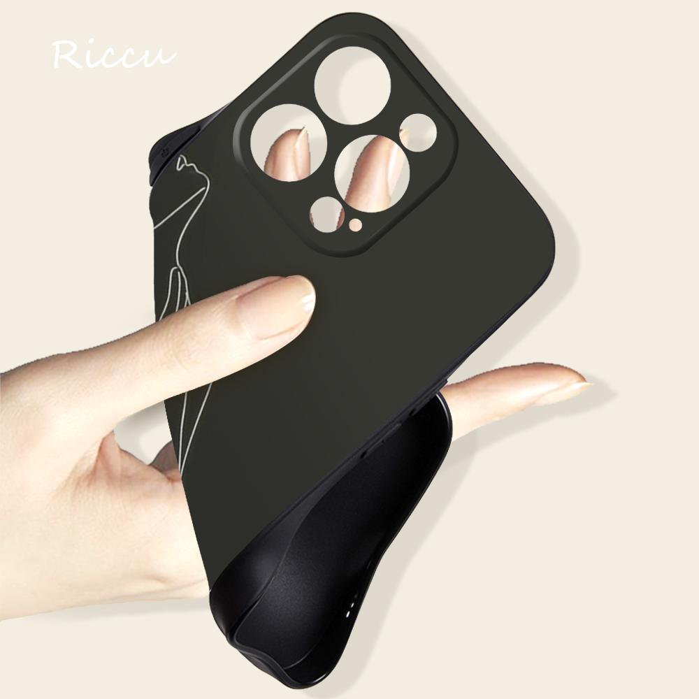 FOR IPhone 14 Beautiful Body Line Art Soft Case for Iphone 14 11 12Pro 8 7 Plus X 13Pro MAX SE2020 XR XS Covers
