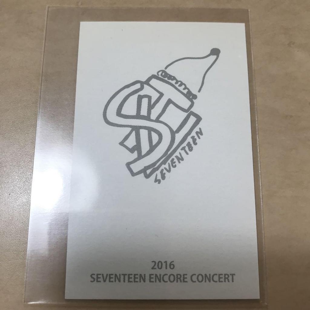 [USED] SEVENTEEN Jeonghan 2016 Uncon Photocard Trading Card