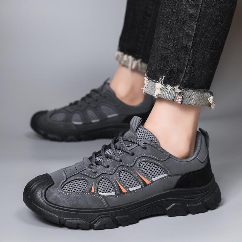Men's Spring and Autumn Hiking Sports Shoes Casual Non-slip Outdoor Travel Shoes