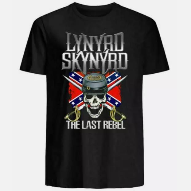 

Lynyrd Skynyrd T-Shirt The Last Rebel Southern Rock Unisex Unisex T-Shirt XXL