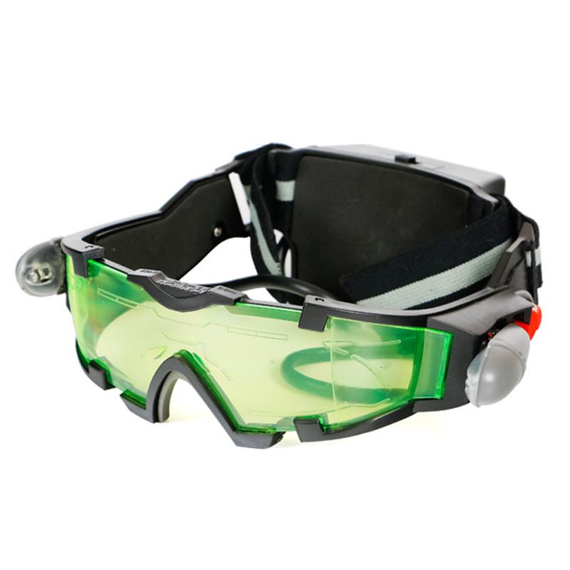 Buy Green Lens Adjustable Elastic Band Night Vision Goggles Glasses