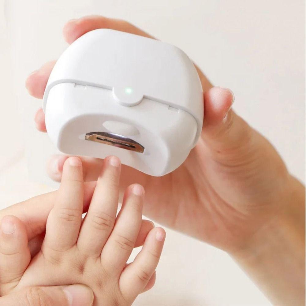 Smart Stop Technology Auto-Sensing Electric Nail Trimmer With Light Silent Nail Trimmer  Nail Care