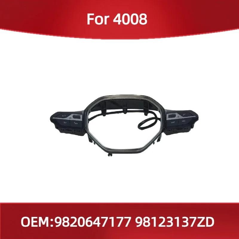

9820647177 98123137ZD Fit for peugeot 4008 Multi-Function Constant Speed Cruise Volume Adjustment Control Button Steerin