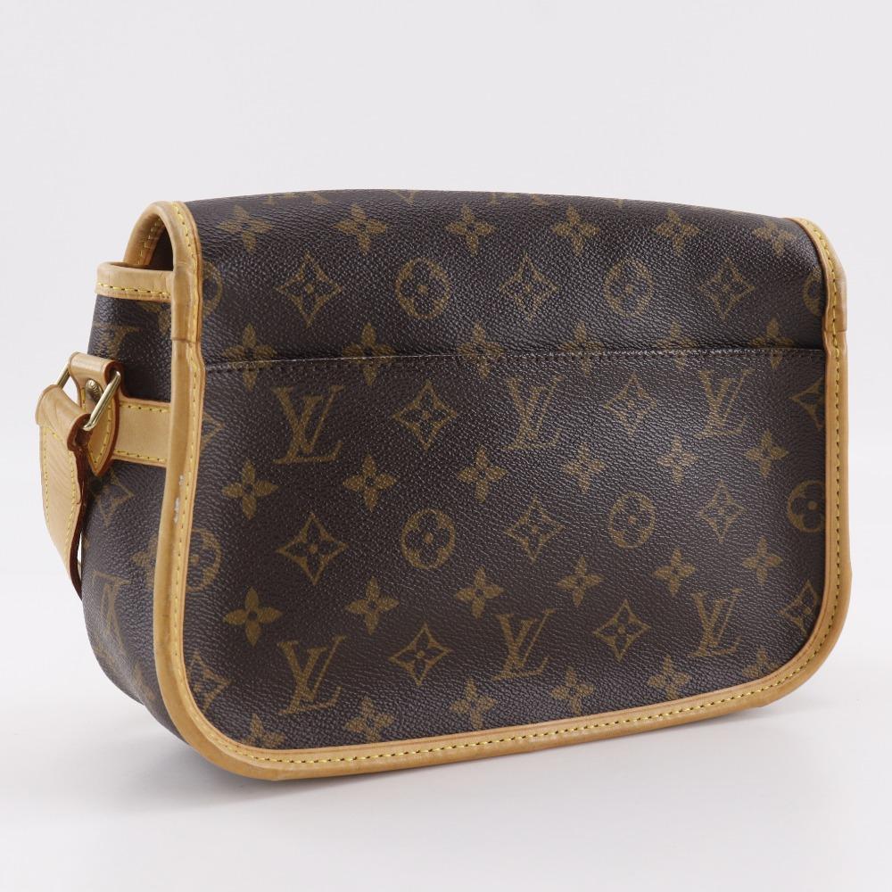 LOUIS VUITTON Sologne Shoulder Bag M42250 Brown Monogram canvas Women Used
