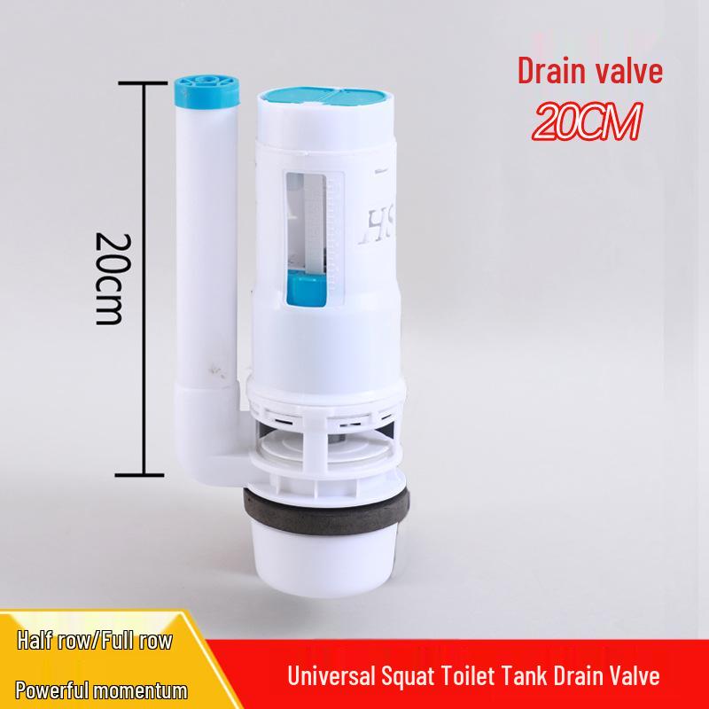 Universal Toilet Fill and Drain Valve Kit for Old-Fashioned Tanks