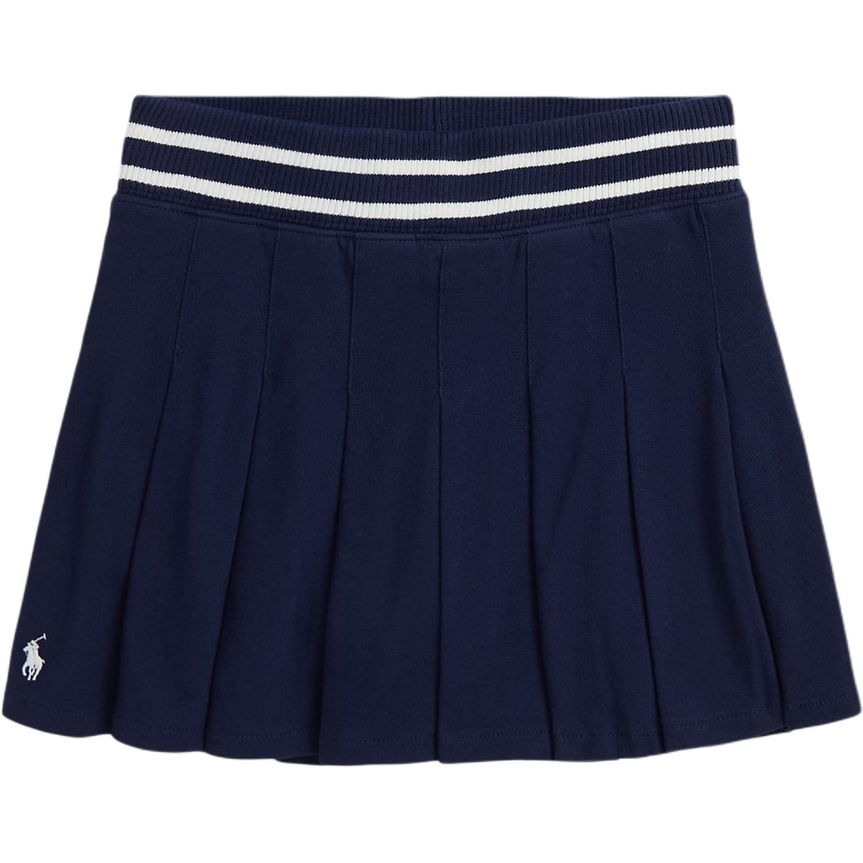 

Polo Ralph Lauren Плиссированная юбка миди из хлопкового джерси с анималистичным принтом Летние детские юбки 313979023-001 XL