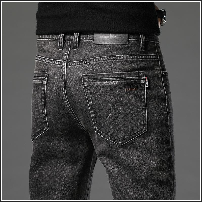 JYL Jeans men's spring wide Korean style direct daily flexible business