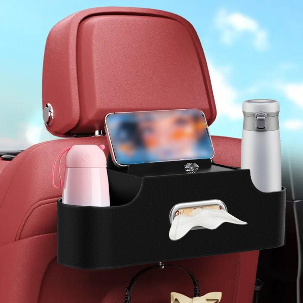 Water-proof Car Drink Cup Holder Phone Stand Holder Car Rear Seat Organizer  Umbrella