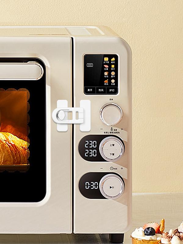 Refrigerator Lock Adhesive Keyless Freezer Locks Refrigerator Door Locks Child Proof Fridge Lock Oven Baby Proofing for Cabinets