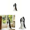 Death And The Dark Queen Resin Figurine Gothic Home Decor For Halloween And Themed Rooms
