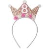 Children's Birthday Princess Crown Headband - Party Decoration Props for Girls