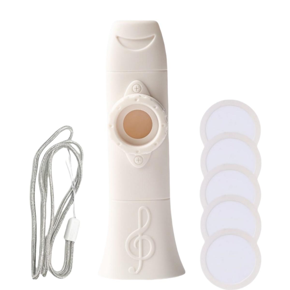 Miwayer Portable Mini Kazoo for Adults Kids Professional Kazoo Reusable/Adjustable Tone/w/Lanyard & Diaphragms/for Musical Lover