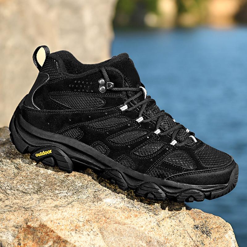 Non-slip Wear Resistant Outdoor Hiking Shoes Breathable Splashproof Climbing Men Sneaker Trekking Hunting Tourism Women