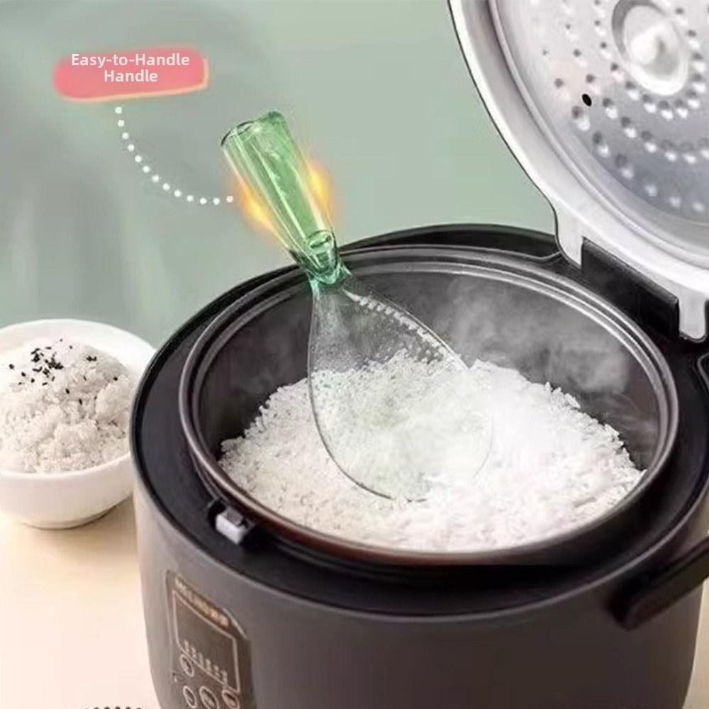 Plastic Rice Paddle Heat Resistant Rice Serving Spoon New Rice Spoon  Home Cooking