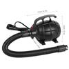 Portable 500W Electric Pump Air Mattress Pump Air Bed Pool Toy Raft Boat Quick Inflation Electric Air Pump for Inflatables