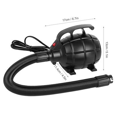 Portable 500W Electric Pump Air Mattress Pump Air Bed Pool Toy Raft Boat Quick Inflation Electric Air Pump for Inflatables