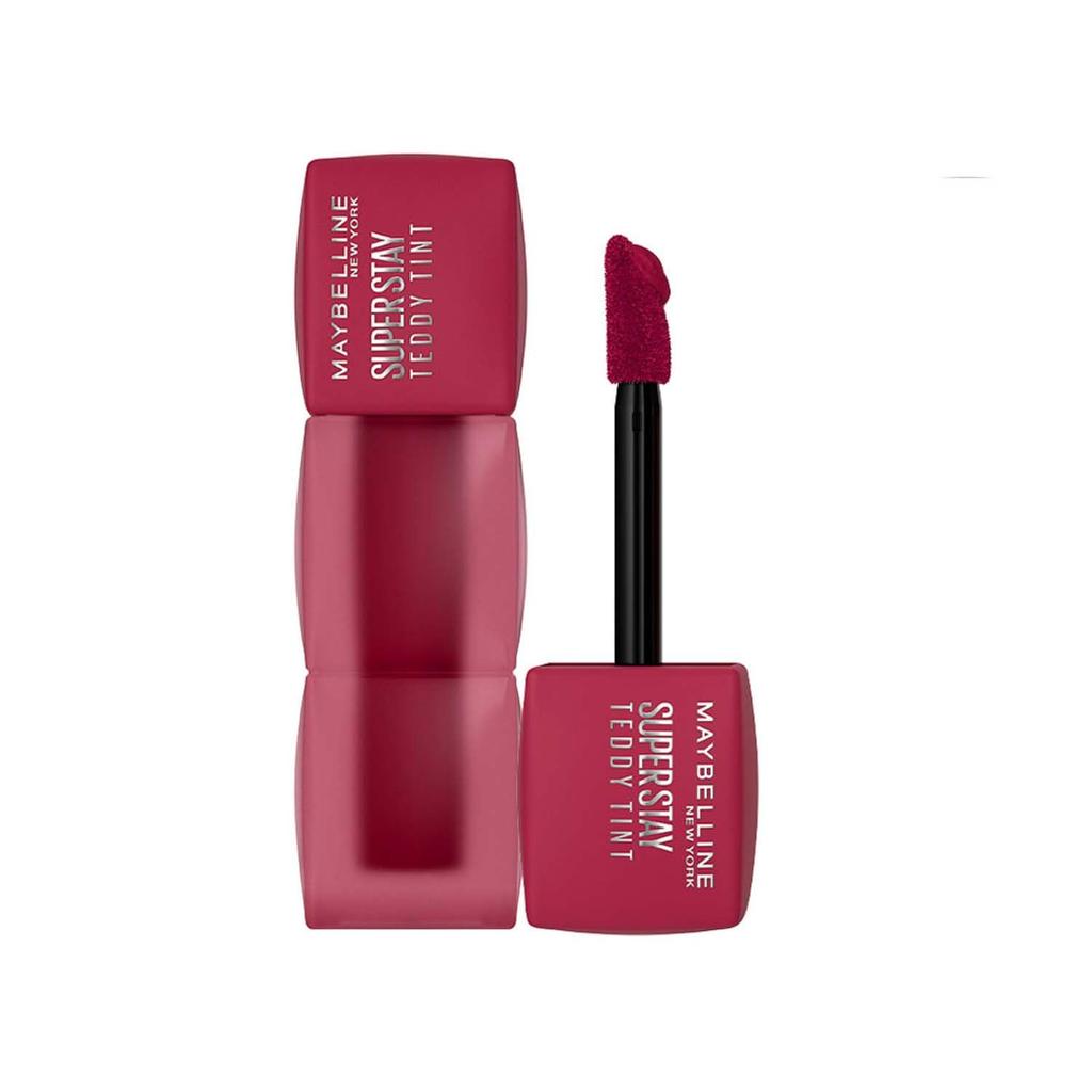 Maybelline New York Superstay Teddy Tint Lip And Cheek Color 5ml Wild At Heart Long-Lasting Blurred Matte Finish