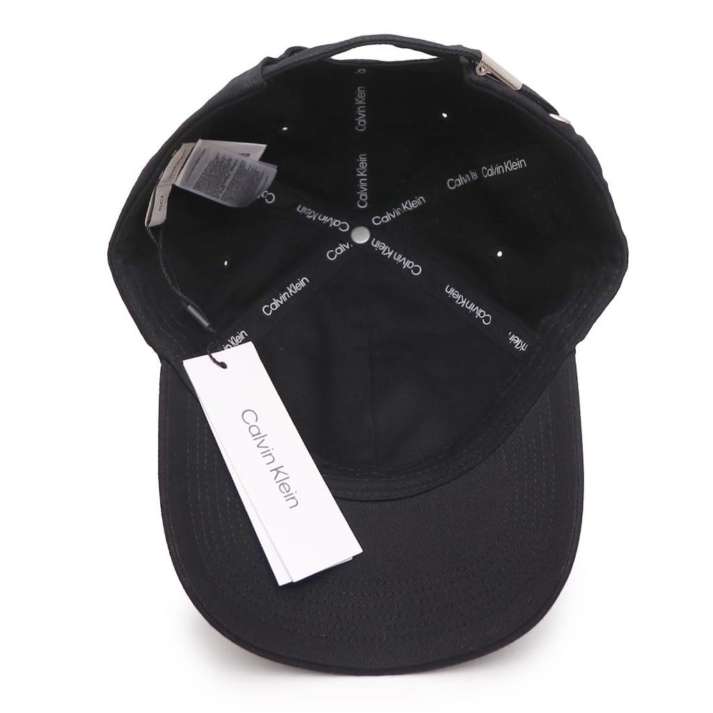 Calvin Klein 4D5003G and Logo Embroidery Free Black Cap, Unisex, Men's Women's, (JP, Alphabet, Size, (001)) [Used]