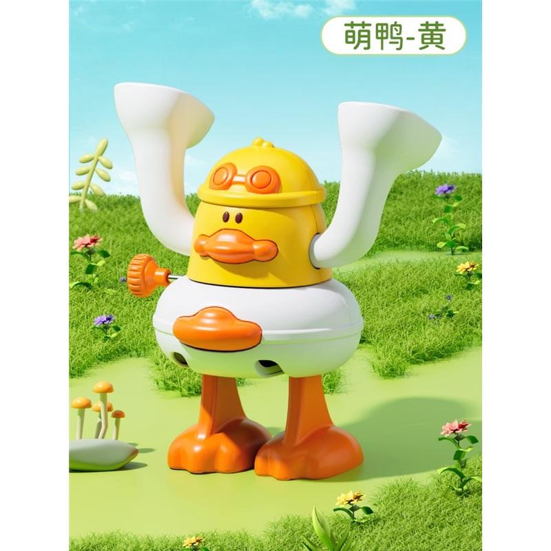Krabbelspielzeug für Babys 6 12 Monate Rollende Uhrwerk-Ente Aufziehspielzeug für Säuglinge Bauchlage Baby Spielzeug Frühes Lernspielzeug für Babys Geschenk