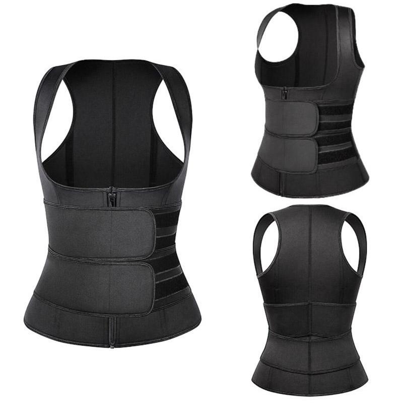 Frauen Schwitzen Sauna Körper Shapers Modellierung Korsett Schweiß Gürtel Taille Trainer Thermo Abnehmen Gürtel Verlust Gewicht