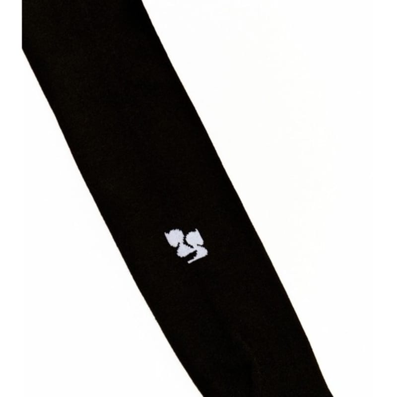 SJYP (PW2E1ACK413WBK) Back Logo Knee Socks