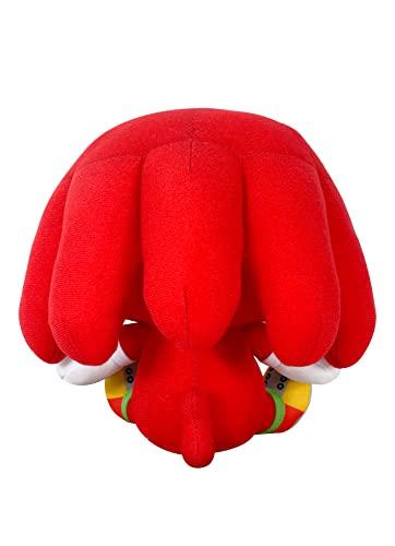 Great Eastern Entertainment Sonic the Hedgehog - SD Knuckles Sitting Plush 7" Tall