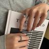 European Retro Snake Pattern Ring - Women's Fashion Ruili Round Bead Index Finger Jewelry