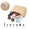 BRASS TACKS Leathercraft Genuine Leather HandbagShoulder Bag for Women, Large Capacity, Elegant Design (Beige)