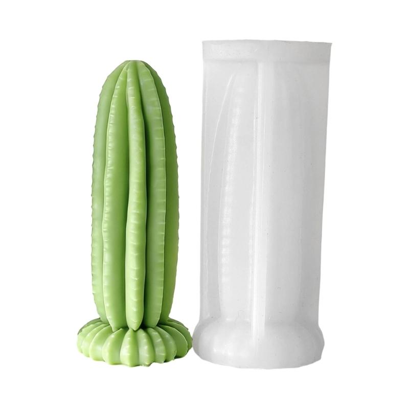 Silicone Cactus Mould for Candle Making Durable Flexible Easy to Use