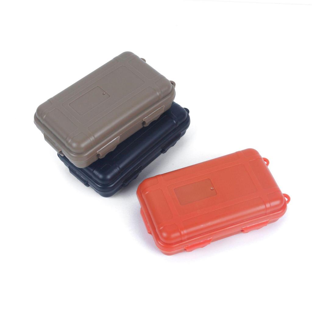 Compact EDC Outdoor Waterproof, Shockproof, Pressure-Resistant Survival Kit Box