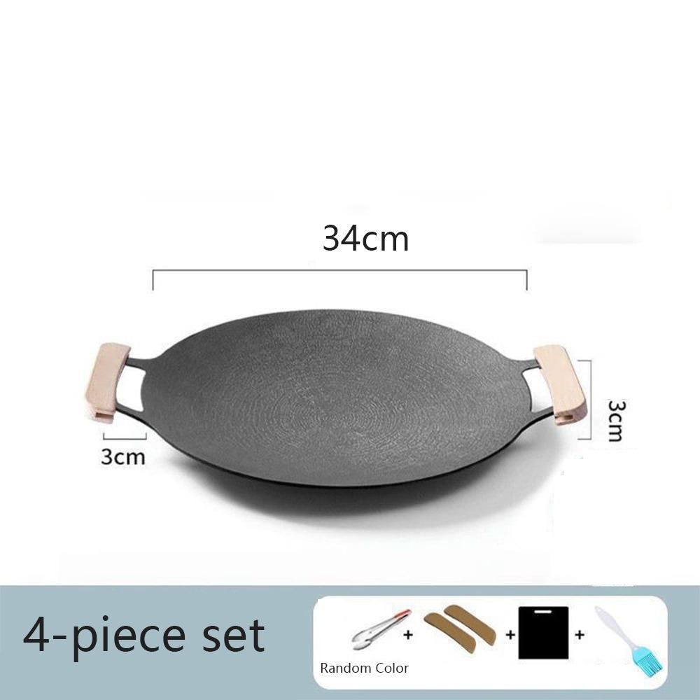 

Многофункциональная сковорода для гриля круглой формы, сковороды для корейского барбекю, новая тарелка для барбекю, кухонная форма для выпечки